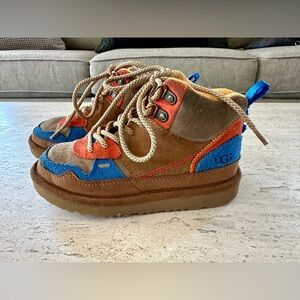 UGG Kids Highland Hi Heritage High-Top Sneakers, Size 13